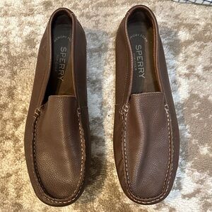 Sperry Men's Dark Brown Slip-On Loafers